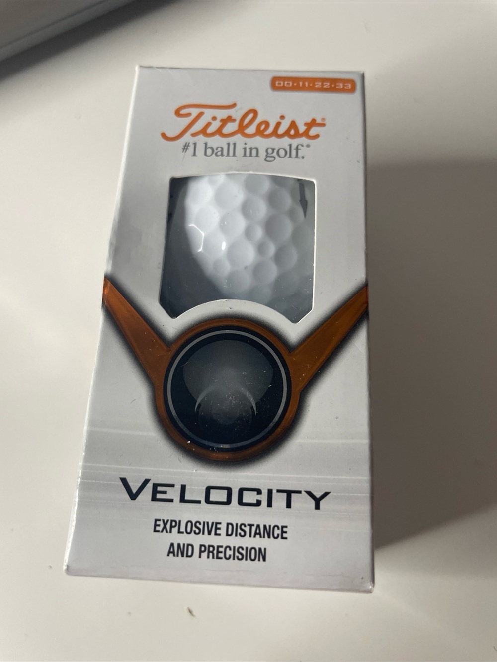 Titleist Velocity Golf Balls NIB 2 pack